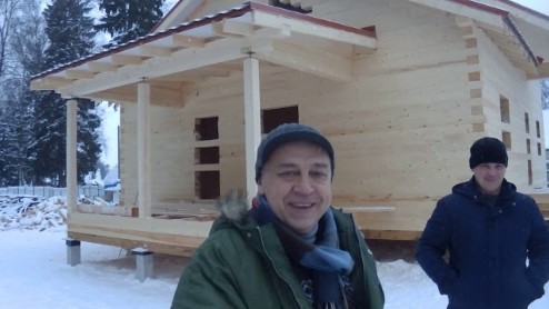Игорь Сергеевич — Дом из бруса, Томская обл.