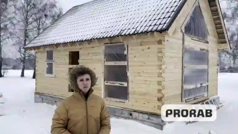 Дачный домик из профбруса, СНТ Виленка